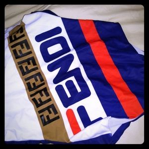 Fendi bathing suit. NEVER WORN. TOO SMALL.